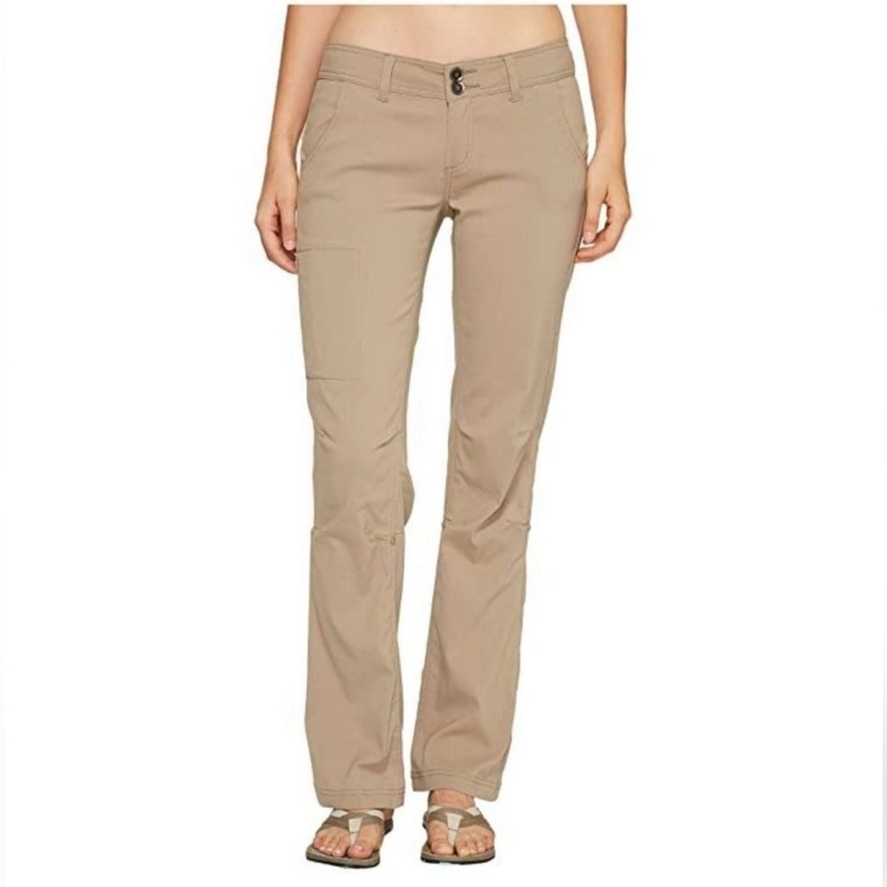 Prana Women’s Halle Tan Hiking Pants. Size 6 Short Inseam.